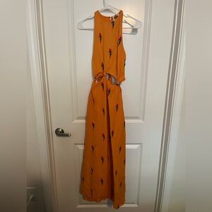 Farm Rio Maxi Linen Dress XS